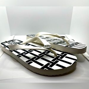 New Tory Burch Flip-Flops white